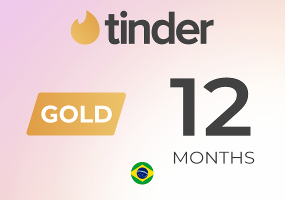 Tinder Gold - 12 Month Key - BRAZIL